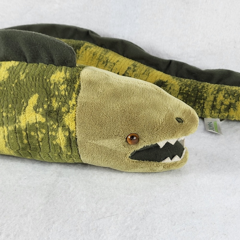 Moray Eel Plush By‎ Destination Nation 55" Green Ocean Sea Creatures Aurora